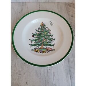 Spode 10" Christmas tree play‎ England kitchen home decor Santa Claus gift